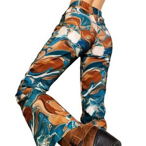 Funky Oil Spill Pants